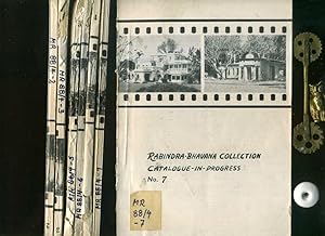 Rabindra Bhavana Collection. Catalog in Progress. Katalog in 7 Bänden. Einleitung und Kommentare ...