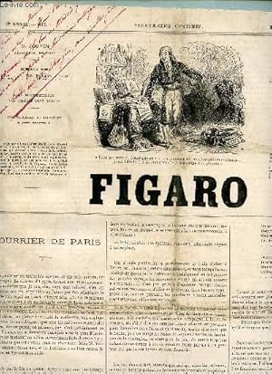 Seller image for LE FIGARO - 12e ANNEE - 1117 - 26 OCTOBRE 1865 / COURRIER DE PARIS - M. GUIZOT - LES AMAZONES DE PARIS - CAUSEIRE FINANCIERE - ECHOS DE PARIS - for sale by Le-Livre