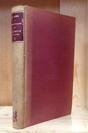 Seller image for Histoire Financire de l'Assemble Constituante: Tome II - 1790-1791 for sale by Stephen Peterson, Bookseller