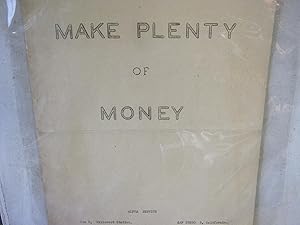 Make Plenty of Money