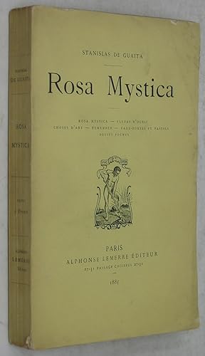 Rosa Mystica: Rosa Mystica, Fleurs d'Oubli, Choses d'Art, Remember, Eaux-Fortes et Pastels, Petit...