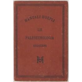 Bild des Verkufers fr Paleoetnologia con 10 incisioni zum Verkauf von Libreria Antiquaria Giulio Cesare di Daniele Corradi