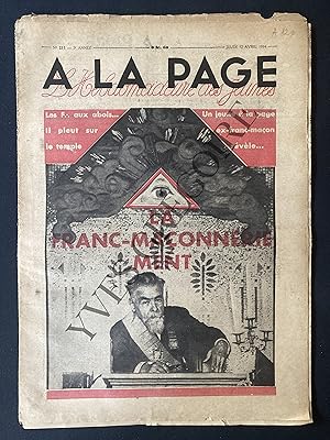 A LA PAGE-N°211-12 AVRIL 1934