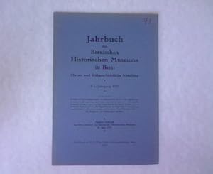 Bild des Verkufers fr Jahrbuch des Bernischen Historischen Museums in Bern XV. Jahrgang 1935. Die ur- und frhgeschichtliche Abteilung. Separat-Abdruck aus dem Jahrbuch des Bernischen Historischen Museums in Bern 1935. zum Verkauf von Antiquariat Bookfarm