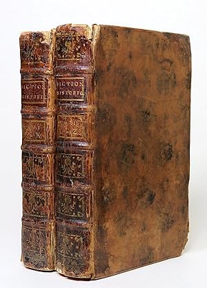 Image du vendeur pour Dictionnaire historique portatif, contenant l'histoire des patriarches, des princes, hebreux, des empereurs, des rois, et des grands capitaines (.) Nouvelle dition, I. A-K; II. L-Z. [TWO VOLUMES]. mis en vente par Librarium of The Hague