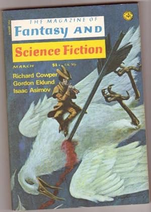 Seller image for The Magazine of Fantasy and Science Fiction March 1976 -Piper at the Gates of Dawn, A Stillness at Sordera, Positively the Last Pact With-the Devil?, Changing Styles, Brain Diver, Ride Colonel Ride!, Final Cut, The Nightfall Effect for sale by Nessa Books