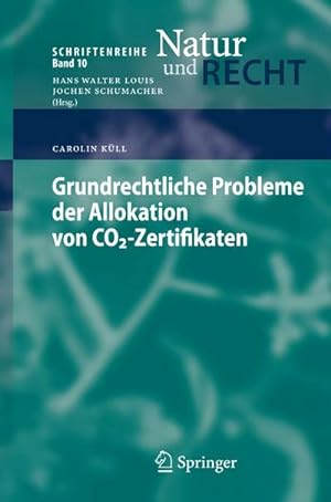 Bild des Verkufers fr Grundrechtliche Probleme der Allokation von CO2-Zertifikaten zum Verkauf von AHA-BUCH GmbH