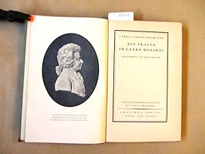Die Frauen im Leben Mozarts. Geleitwort von Ernst Decsey. ("Amalthea-Bücherei", 40)