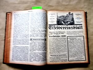 Eifelvereinsblatt. 24.(1923) - 29.(1928) Jahrgang in 1 Band. Hrsg. vom Eifelverein, Bonn.