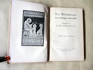 Seller image for Die Mnchsregel des heiligen Benedikt. for sale by Versandantiquariat Dr. Wolfgang Ru