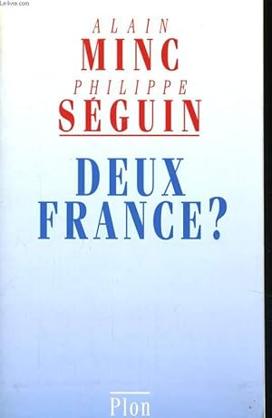 Seller image for DEUX FRANCE ? for sale by Le-Livre