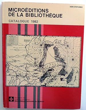 Microéditions de la bibliothèque. Catalogue 1982