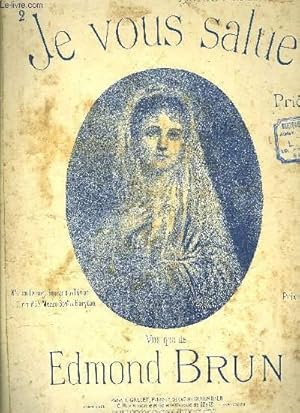Imagen del vendedor de JE VOUS SALUE a la venta por Le-Livre