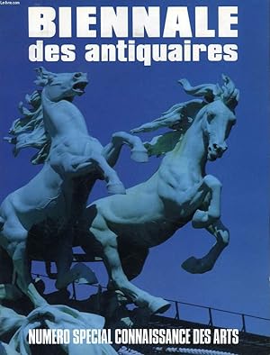 Immagine del venditore per CONNAISSANCE DES ARTS, NUMERO SPECIAL, BIENNALE INTERNATIONALE DES ANTIQUAIRES, GRAND PALAIS, SEPT.-OCT. 1990 venduto da Le-Livre