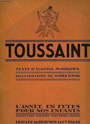 Image du vendeur pour TOUSSAINT mis en vente par Le-Livre