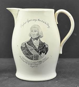 Bild des Verkufers fr An English Creamware Commemorative Jug. zum Verkauf von Shapero Rare Books