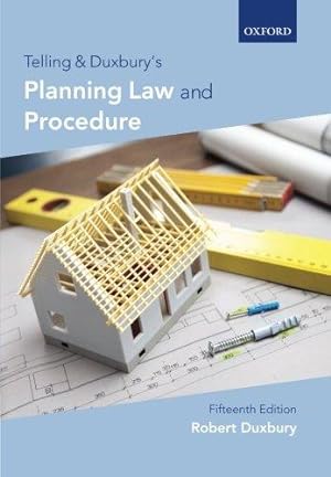 Imagen del vendedor de Telling and Duxbury's Planning Law and Procedure (Telling & Duxbury's Planning Law & Procedure) a la venta por Bellwetherbooks