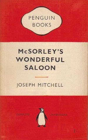 Image du vendeur pour McSORLEY'S WONDERFUL SALOON. mis en vente par Black Stump Books And Collectables