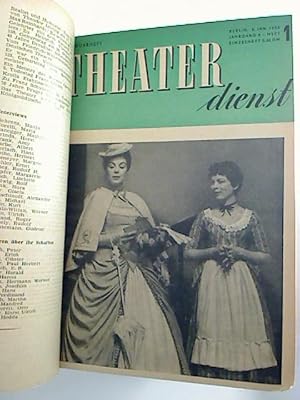 Theaterdienst. - Jg. 8 / 1953, H. 1 - 52 (geb. in 1 Bd.)