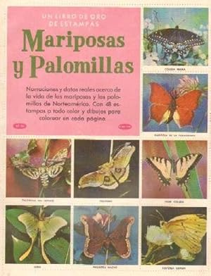 UN LIBRO DE ORO DE ESTAMPAS MARIPOSAS Y PALOMILLAS ALBUM Nº 54. COMPLETO