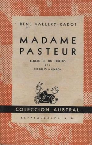 MADAME PASTEUR. ELOGIO DE UN LIBRITO
