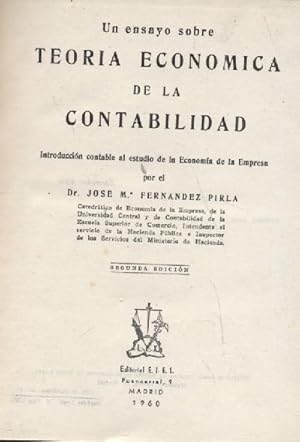 TEORIA ECONOMICA DE LA CONTABILIDAD