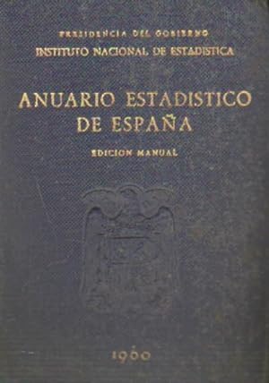 ANUARIO ESTADISTICO DE ESPAÑA 1960