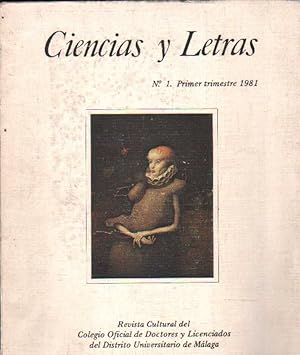 REVISTA CIENCIAS Y LETRAS. Nº1, PRIMER TRIMESTRE 1981