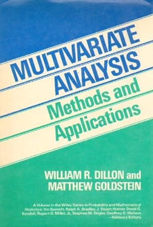 MULTIVARIATE ANALYSIS. METHODS AND APPLICATIONS