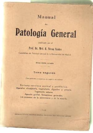 MANUAL DE PATOLOGIA GENERAL. TOMO II