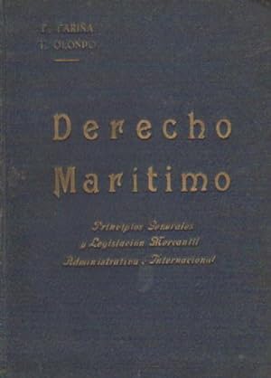 Seller image for DERECHO MARITIMO for sale by Librera Raimundo