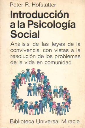 INTRODUCCION A LA PSICOLOGIA SOCIAL.