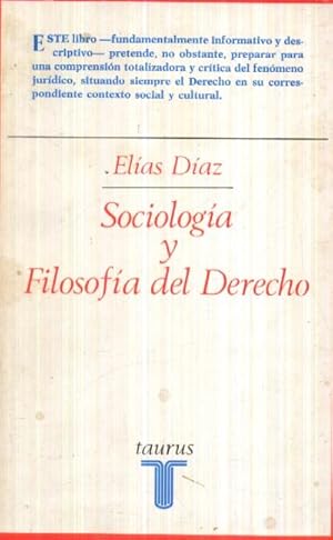 SOCIOLOGIA Y FILOSOFIA DEL DERECHO.