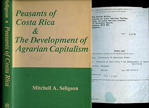 Bild des Verkufers fr Peasants of Costa Rica and The Development of Agrarian Capitalism zum Verkauf von Little Stour Books PBFA Member