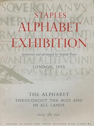 Imagen del vendedor de Staples Alphabet Exhibition a la venta por Barter Books Ltd
