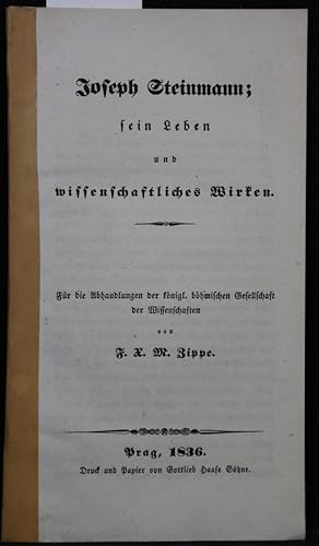 Imagen del vendedor de Joseph Steinmann; sein Leben und wissenschaftliches Wirken. a la venta por Antiquariat  Braun