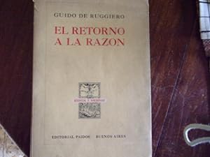 Imagen del vendedor de EL RETORNO A LA RAZN a la venta por DEL SUBURBIO  LIBROS- VENTA PARTICULAR