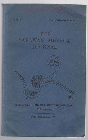 Image du vendeur pour Sarawak Museum Journal, Volume IX, 15-16 mis en vente par Sweet Beagle Books