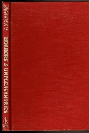 Bild des Verkufers fr HORRORS AND UNPLEASANTRIES A Bibliographical History & Collector's Price Guide to Arkham House zum Verkauf von Circle City Books