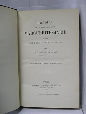 Seller image for HISTOIRE DE LA BIENHEUREUSE MARGUERITE MARIE for sale by LIBRERIA  SANZ