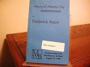 Seller image for Henry of Atlantic City for sale by Bungalow Books, ABAA