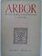 Seller image for Arbor - Revista General de Investigacin y Cultura. Tomo XLIII, n 157 - Enero de 1959 for sale by Librera Ofisierra