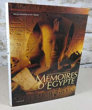 Seller image for Mmoires de l'Egypte. Hommage de l'Europe  Champollion. for sale by Latulu