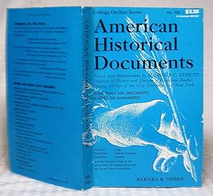 Seller image for American Historical Documents for sale by you little dickens