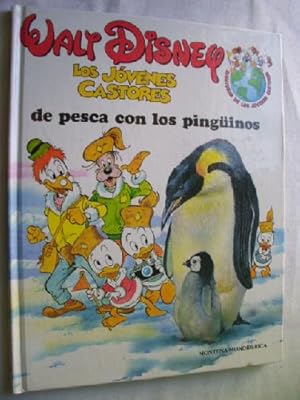 LOS JÓVENES CASTORES DE PESCA CON LOS PINGÜINOS