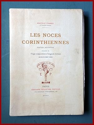 LES NOCES CORINTHIENNES . Edition Définitive