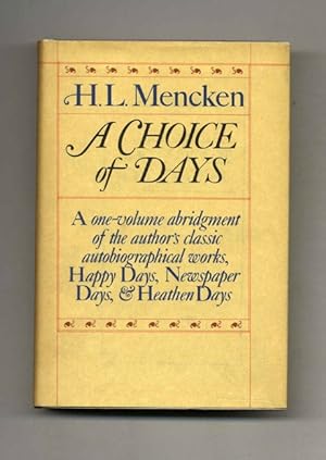 Seller image for A Choice Of Days for sale by Books Tell You Why  -  ABAA/ILAB