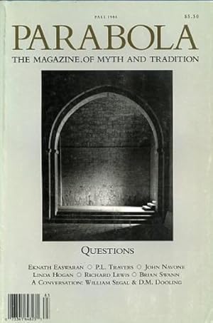 Bild des Verkufers fr QUESTIONS: PARABOLA, VOLUME 13, NO. 3; FALL 1988 zum Verkauf von By The Way Books