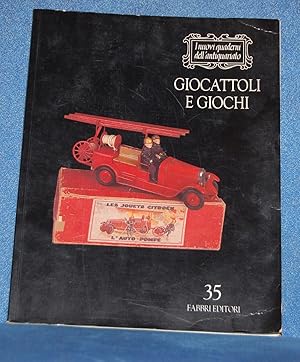 Seller image for GIOCATTOLI E GIOCHI I NUOVI QUADERNI DELL'ANTIQUARIATO N35 for sale by Libri Antichi Arezzo -  F&C Edizioni
