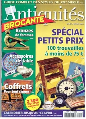 ANTIQUITÉS BROCANTE. Nº 62 - Mars 2003